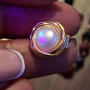 Ross Simons pearl Clip On earrings